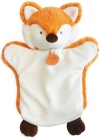 Marionnette renard orange et blanc DC3616 Doudou et compagnie