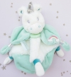 Doudou licorne bleu et blanc BN0338 Baby Nat
