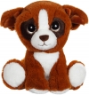 Peluche chien roux et blanc assis Puppy Eyes Pets Gipsy