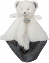 Doudou ours blanc et gris BN0479 Baby Nat