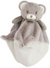 Doudou ours gris et blanc BN0482 Baby Nat