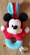 Hochet Mickey déguisé en lapin capuche rouge Disney Baby - Nicotoy - Simba Toys (Dickie)