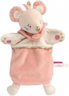 Marionnette souris rose et blanche Tipioux BN0463 Baby Nat