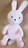 Lapin rose peluche Tom & Kiddy Bisous d'Ange Marques diverses