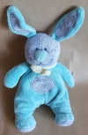 Peluche lapin bleu petit modèle Tex Baby