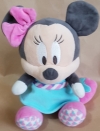 Peluche Minnie musicale en robe bleu et rose Disney Baby - Nicotoy - Simba Toys (Dickie)