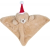 Doudou ours beige de Noël Tex Baby