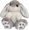 Doudou lapin assis gris Nicotoy - Simba Toys (Dickie)