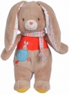 Doudou lapin marron et rouge écharpe Nicotoy - Simba Toys (Dickie)